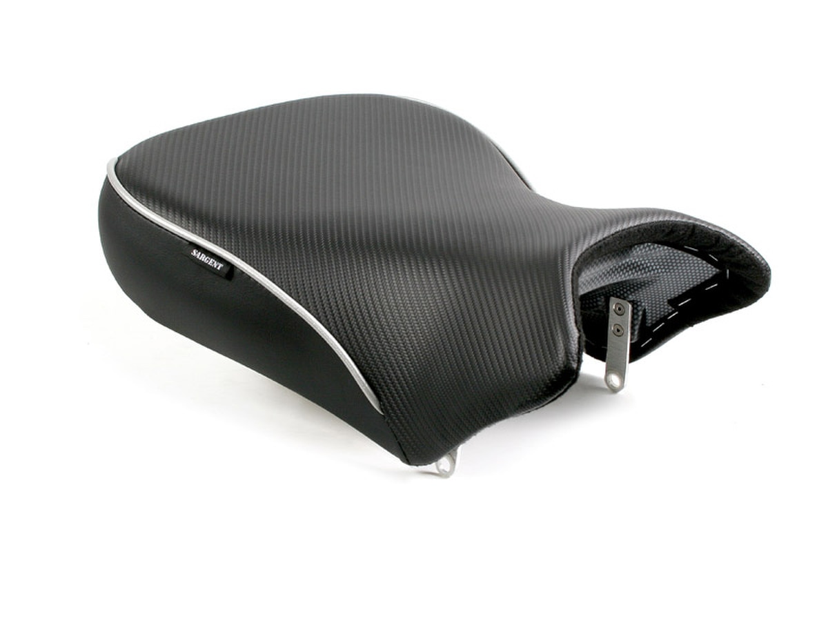 Suzuki Sv 650 /650S / 1000S 04-09 Sargent World Sport Front Seat - Silver Welt.